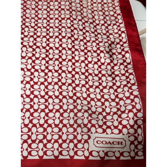 Bundle of Coach Signature Silk Scarves - Picture 5 of 8